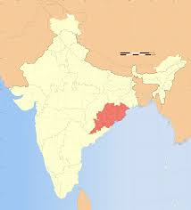 odisha map